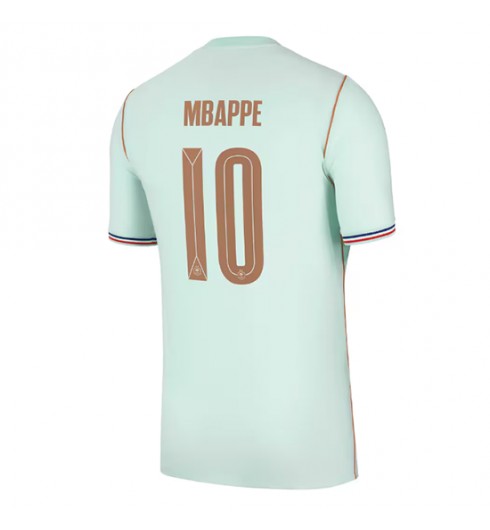 Francie Kylian Mbappe #10 Venkovní Dres MS 2026 Krátký Rukáv Francie Kylian Mbappe #10 Venkovní Dres MS 2026 Krátký Rukáv